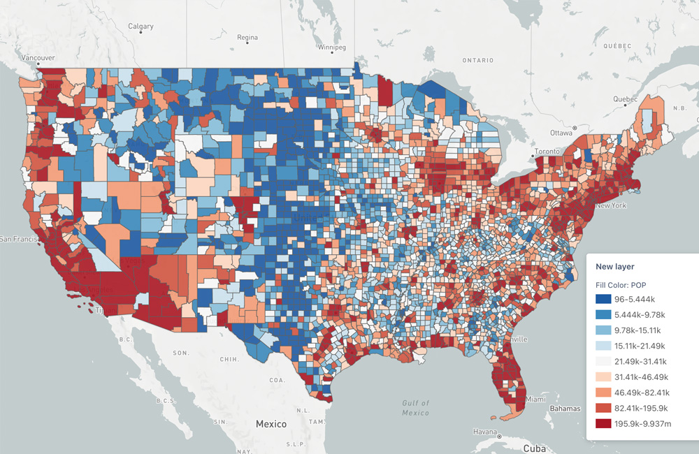 US Population and Income